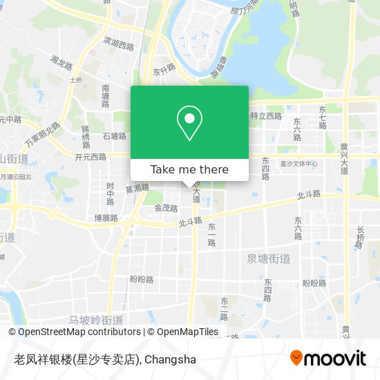 老凤祥银楼(星沙专卖店) map