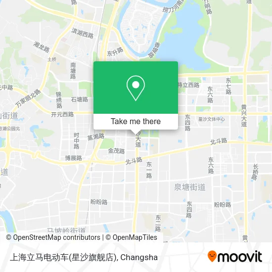 上海立马电动车(星沙旗舰店) map