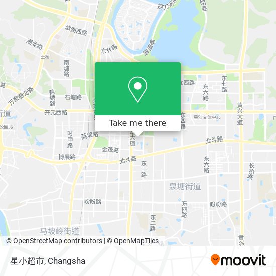 星小超市 map