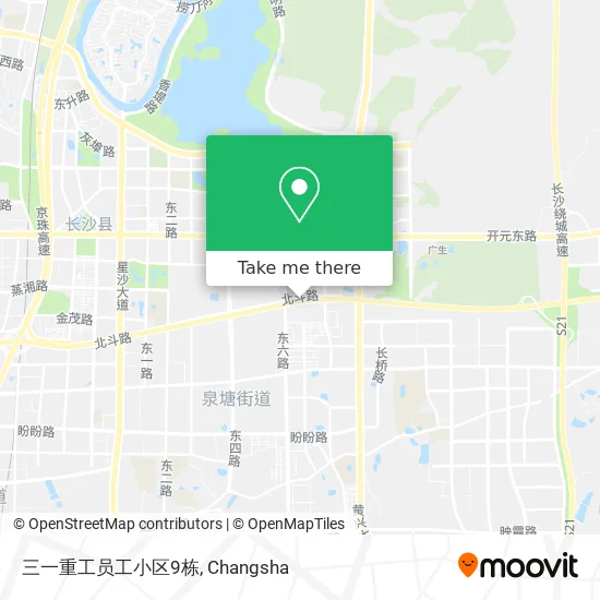 三一重工员工小区9栋 map