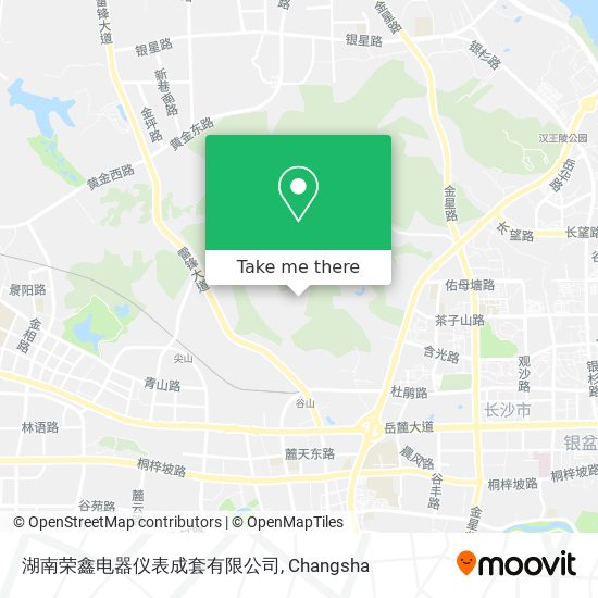 湖南荣鑫电器仪表成套有限公司 map