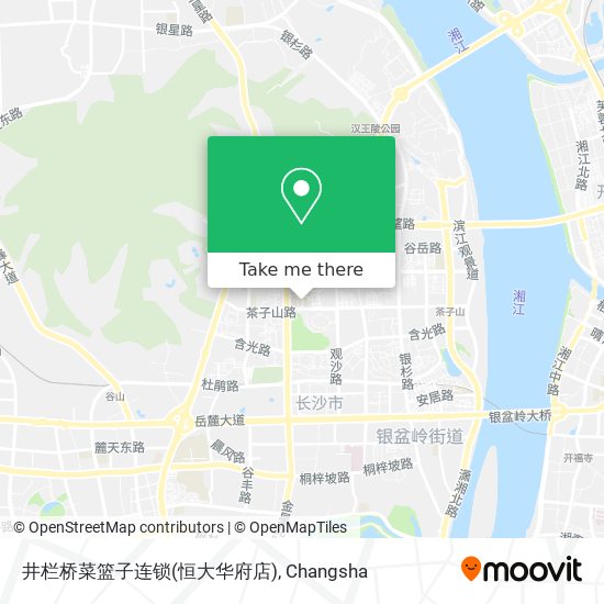 井栏桥菜篮子连锁(恒大华府店) map