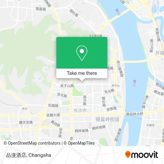 品漫酒店 map