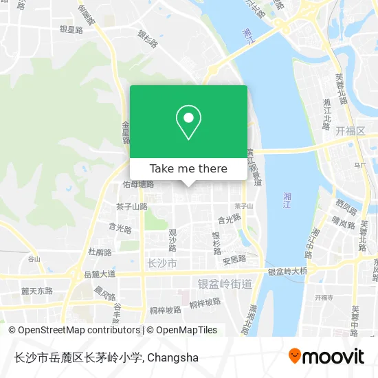 长沙市岳麓区长茅岭小学 map