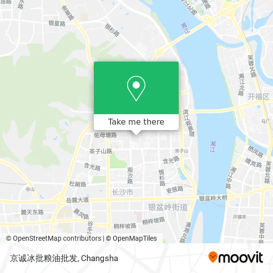 京诚冰批粮油批发 map