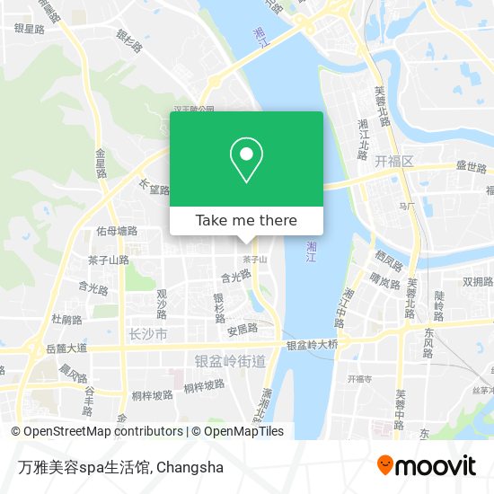 万雅美容spa生活馆 map