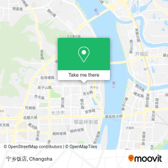 宁乡饭店 map