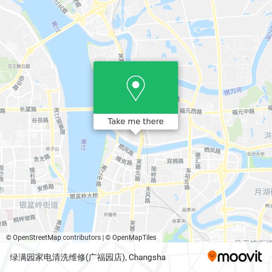 绿满园家电清洗维修(广福园店) map