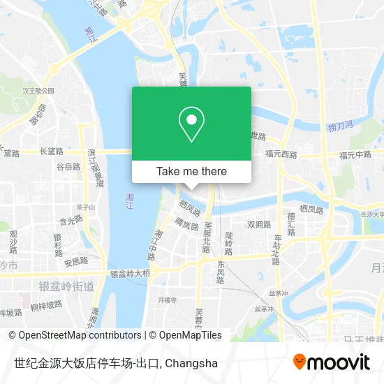 世纪金源大饭店停车场-出口 map