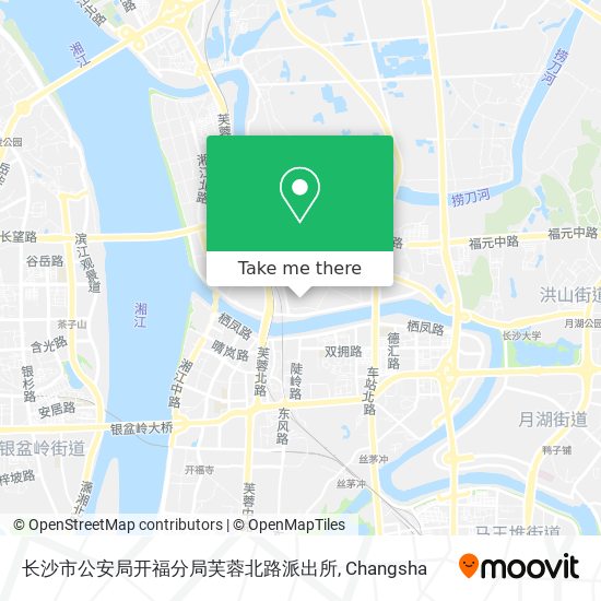 长沙市公安局开福分局芙蓉北路派出所 map