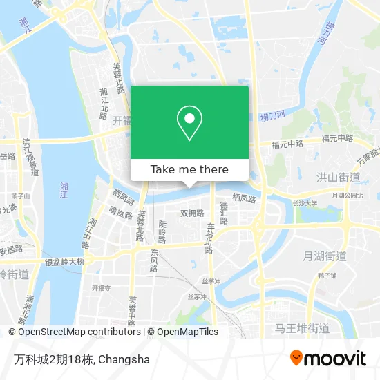 万科城2期18栋 map