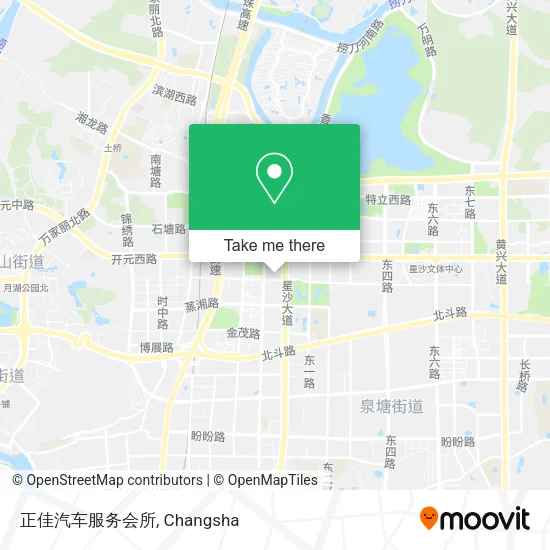 正佳汽车服务会所 map