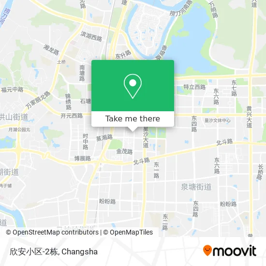 欣安小区-2栋 map