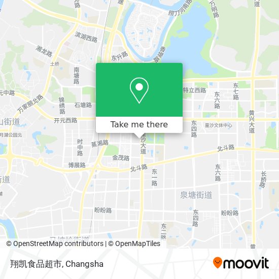 翔凯食品超市 map