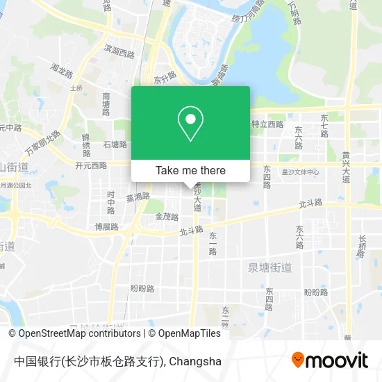 中国银行(长沙市板仓路支行) map
