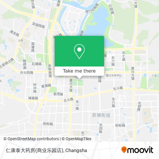 仁康泰大药房(商业乐园店) map