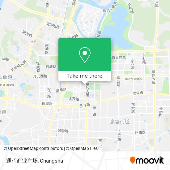 通程商业广场 map