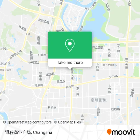 通程商业广场 map