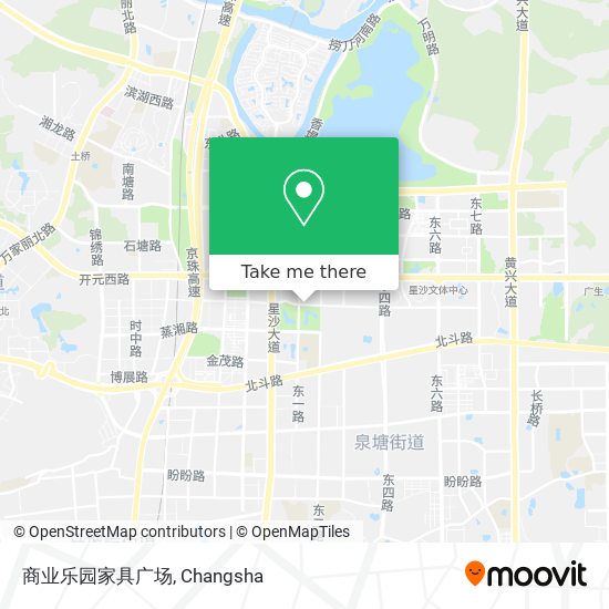 商业乐园家具广场 map