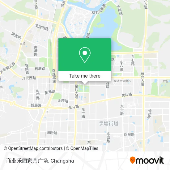商业乐园家具广场 map