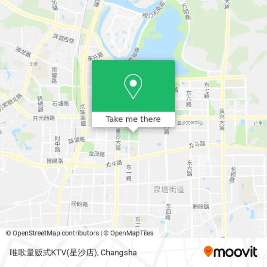 唯歌量贩式KTV(星沙店) map