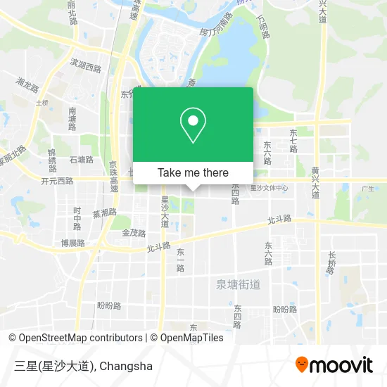 三星(星沙大道) map