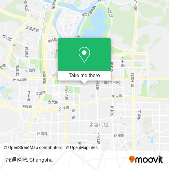 绿通网吧 map