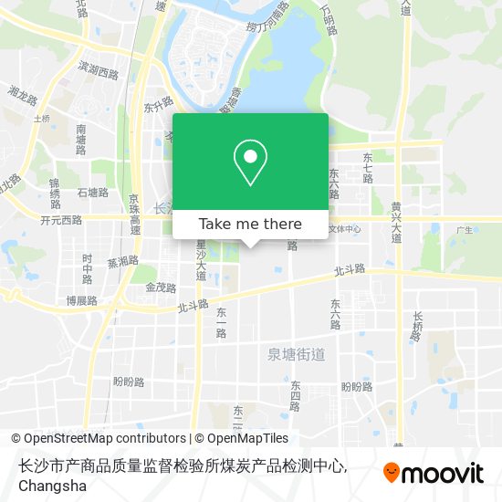 长沙市产商品质量监督检验所煤炭产品检测中心 map