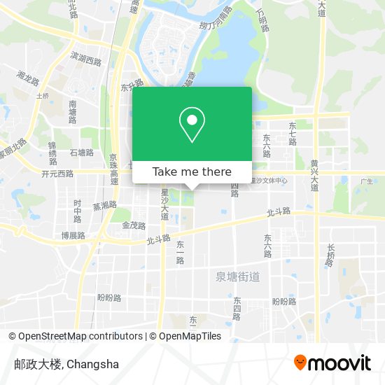 邮政大楼 map