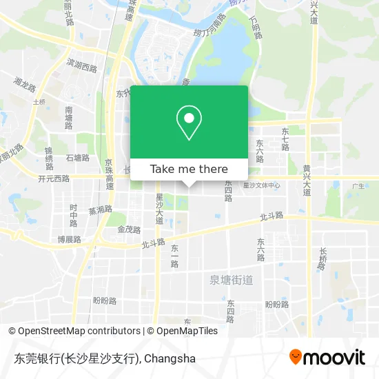 东莞银行(长沙星沙支行) map