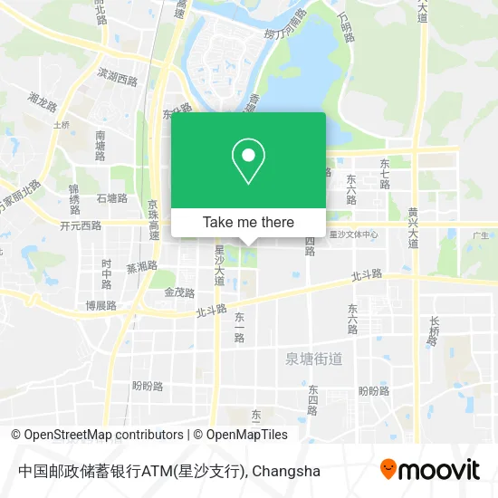中国邮政储蓄银行ATM(星沙支行) map