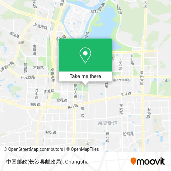 中国邮政(长沙县邮政局) map
