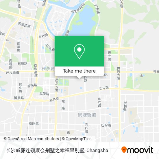 长沙威廉连锁聚会别墅之幸福里别墅 map