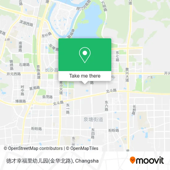 德才幸福里幼儿园(金华北路) map