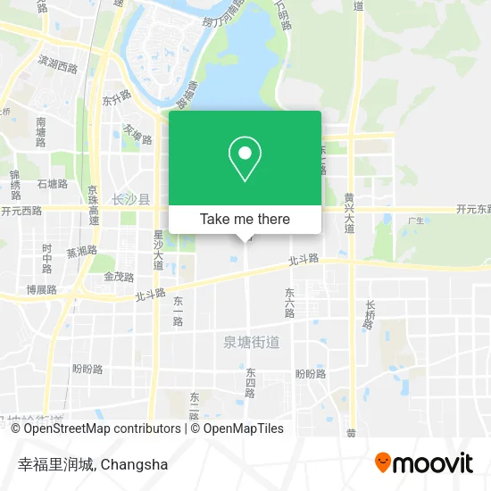 幸福里润城 map