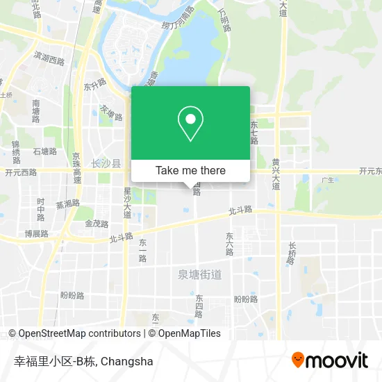 幸福里小区-B栋 map