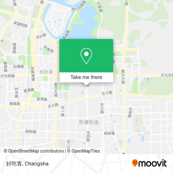 好吃客 map
