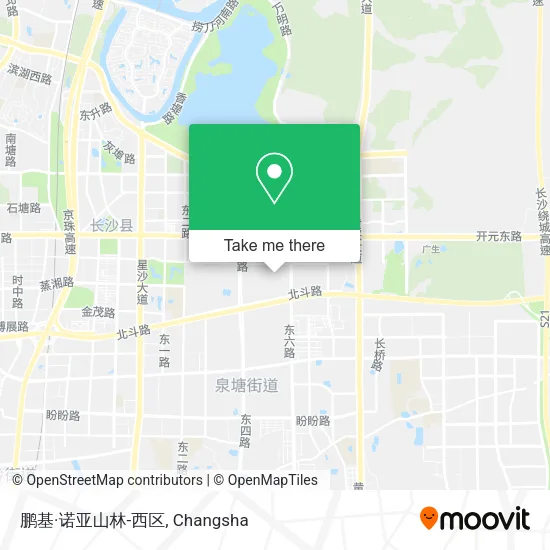 鹏基·诺亚山林-西区 map