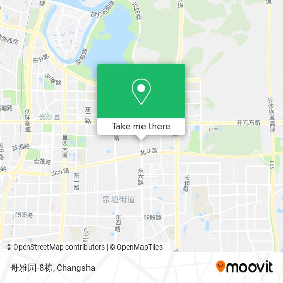 哥雅园-8栋 map