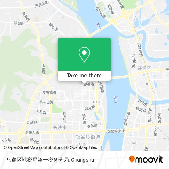 岳麓区地税局第一税务分局 map