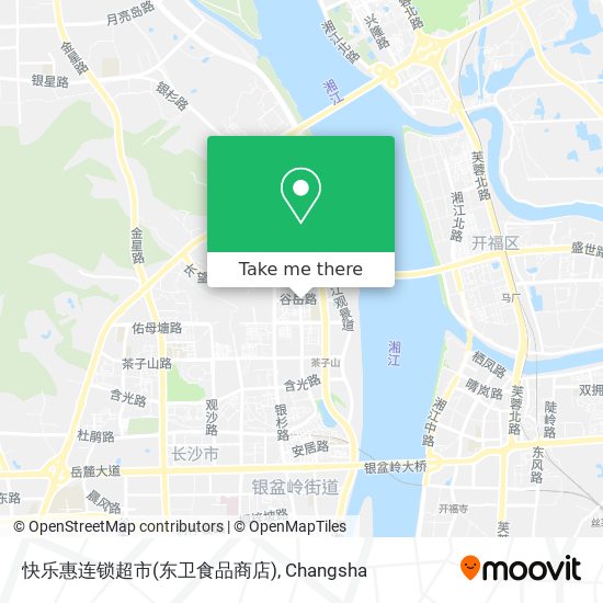 快乐惠连锁超市(东卫食品商店) map