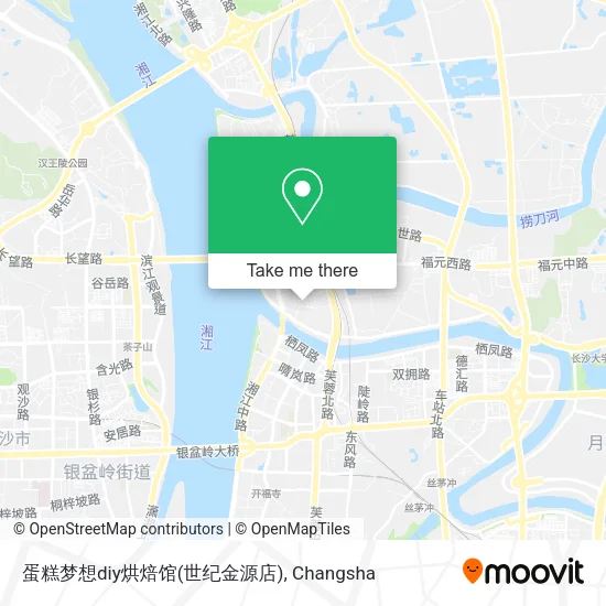 蛋糕梦想diy烘焙馆(世纪金源店) map