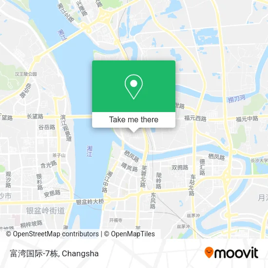 富湾国际-7栋 map