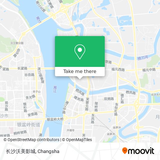长沙沃美影城 map