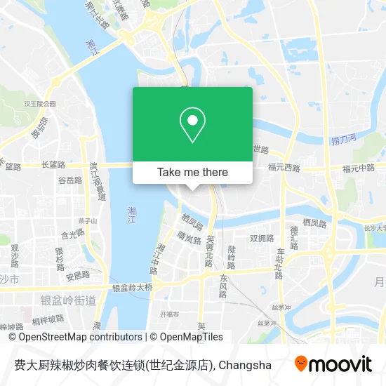 费大厨辣椒炒肉餐饮连锁(世纪金源店) map