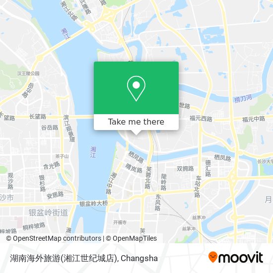 湖南海外旅游(湘江世纪城店) map