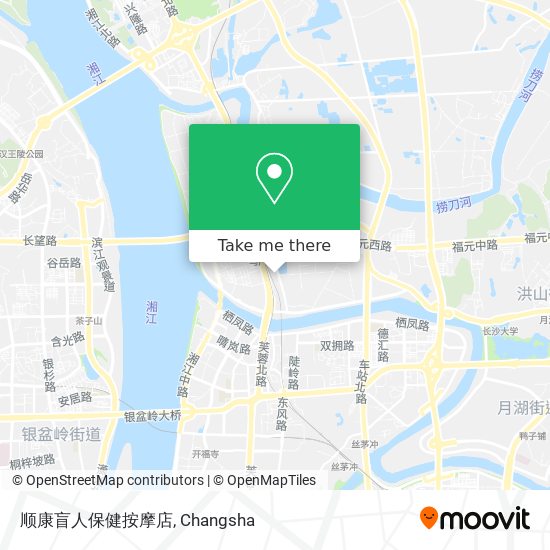 顺康盲人保健按摩店 map