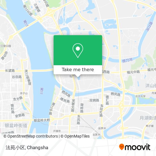 法苑小区 map
