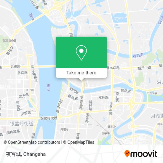 夜宵城 map