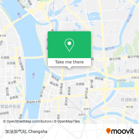 加油加气站 map